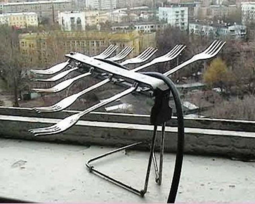 450 MHz domáci dipól